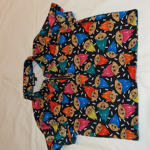 Dolls Kill Tops - Troll crop top